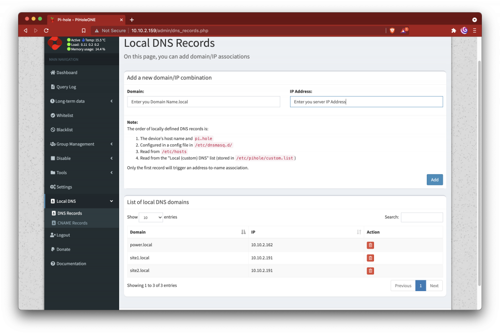 Enter multiple custom DNS-servers? - Community Help - Pi-hole Userspace