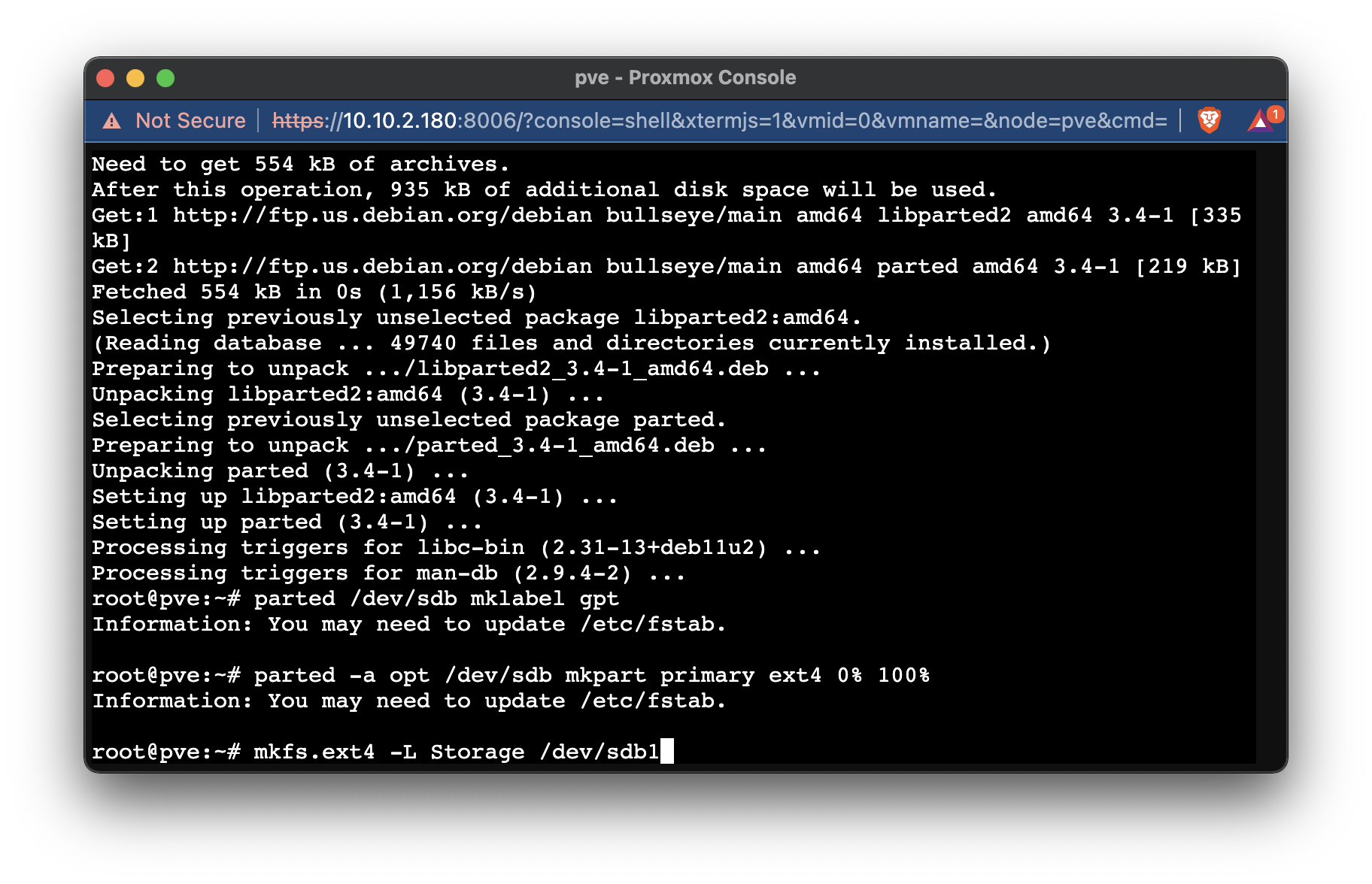 How To Add Storage Dive To Proxmox 7 Virtualize Everything 3491