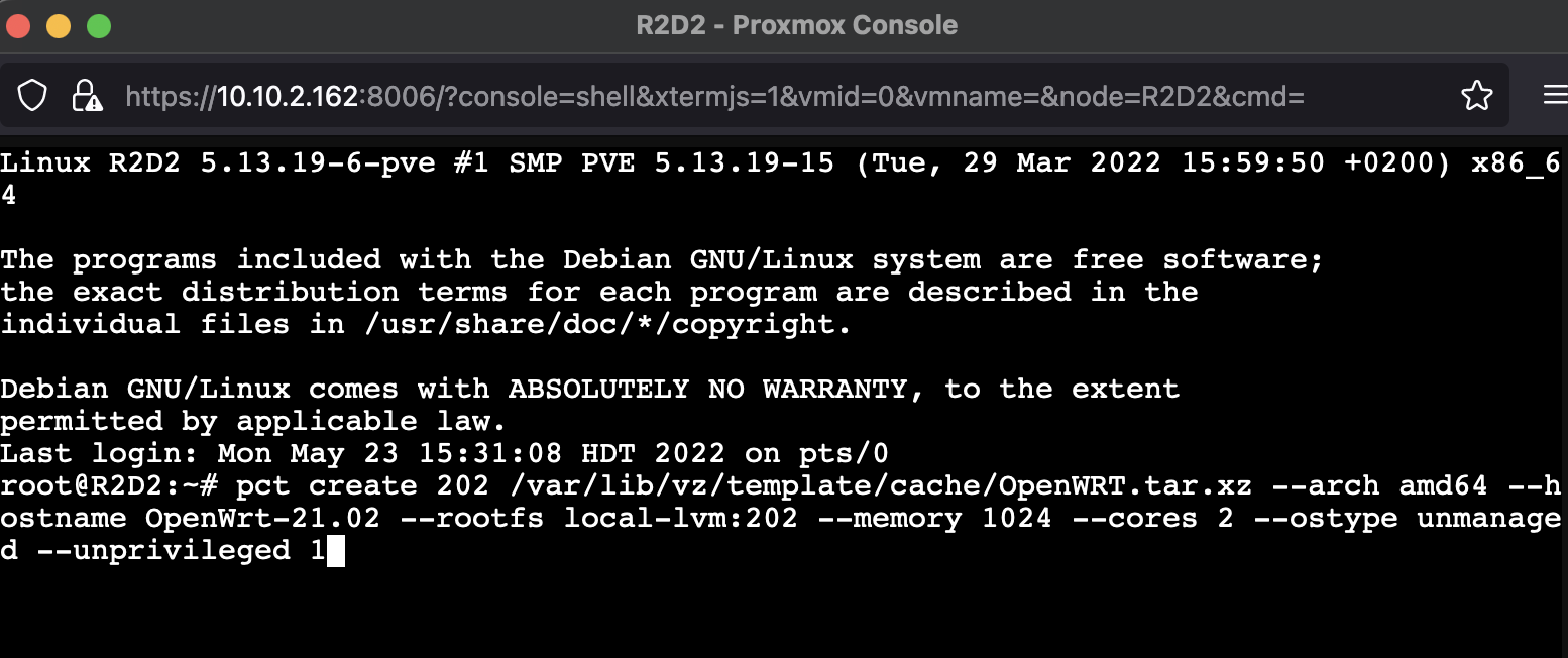 Installing OpenWRT In Proxmox LXC – Virtualize Everything